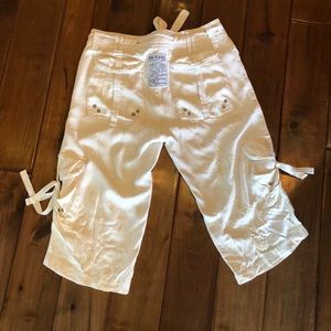 danang Pants - DaNang Capri pants silk blend danang Pants - DaNang Capri pants silk blend